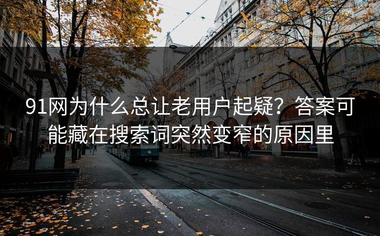 91网为什么总让老用户起疑？答案可能藏在搜索词突然变窄的原因里